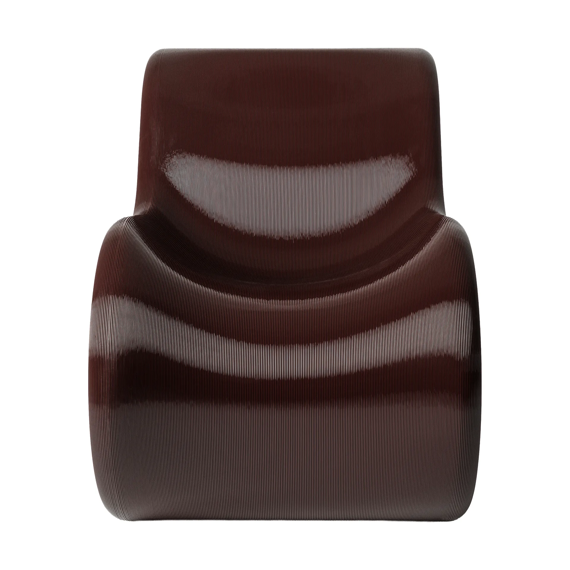 Fotel lounge Éclair chair, Cherry Crème Atelier