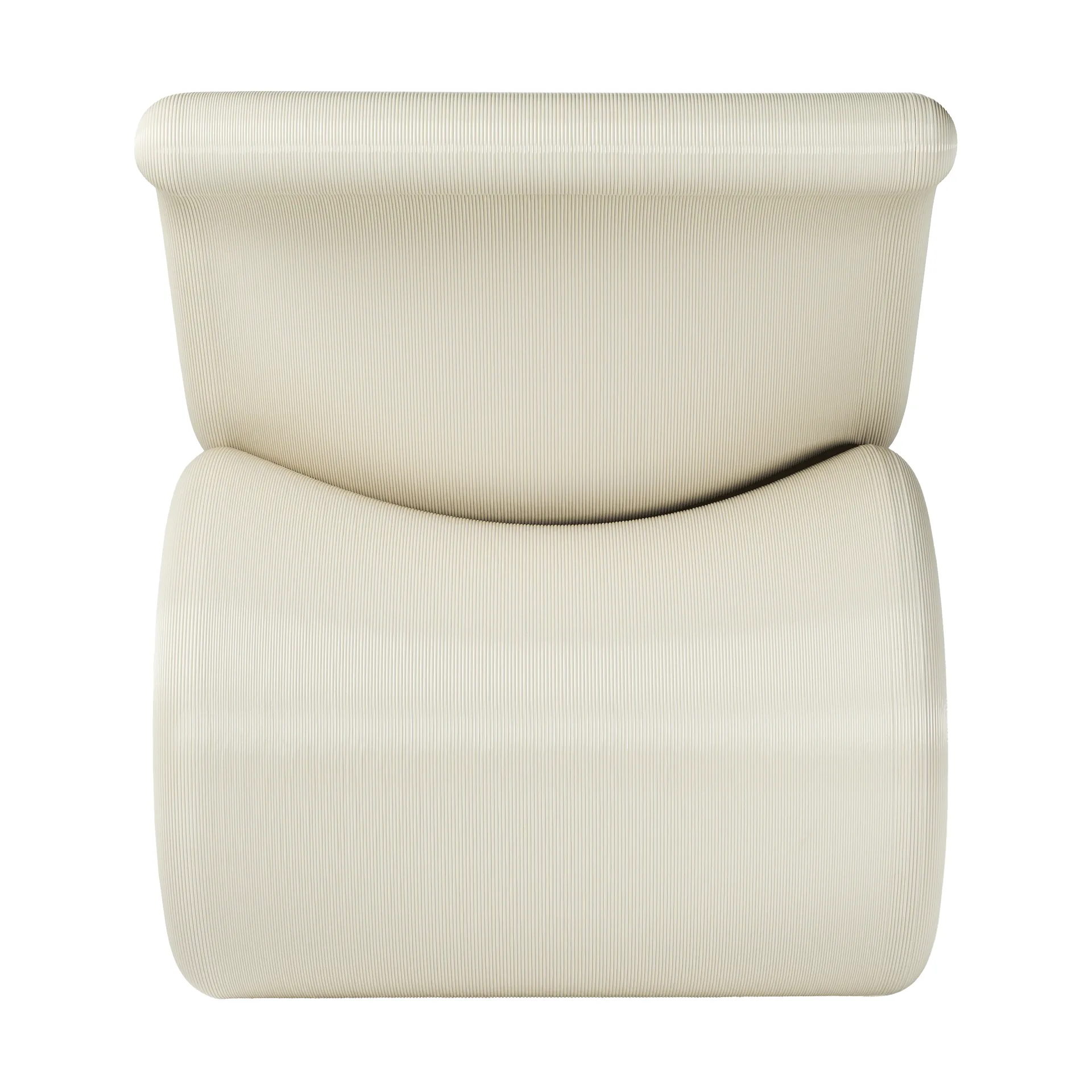 Fotel lounge Éclair chair, Cream Crème Atelier