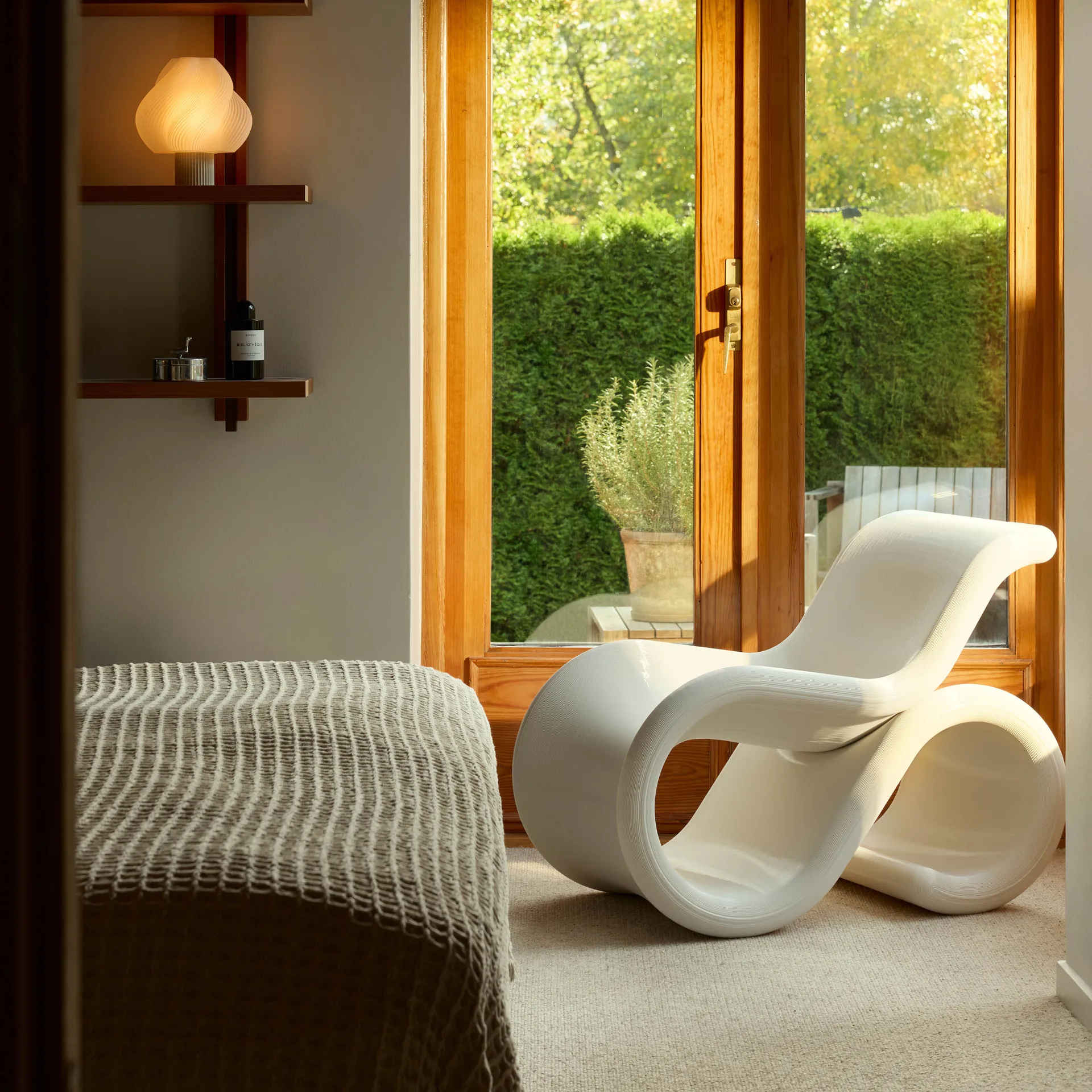 Fotel lounge Éclair chair, Cream Crème Atelier