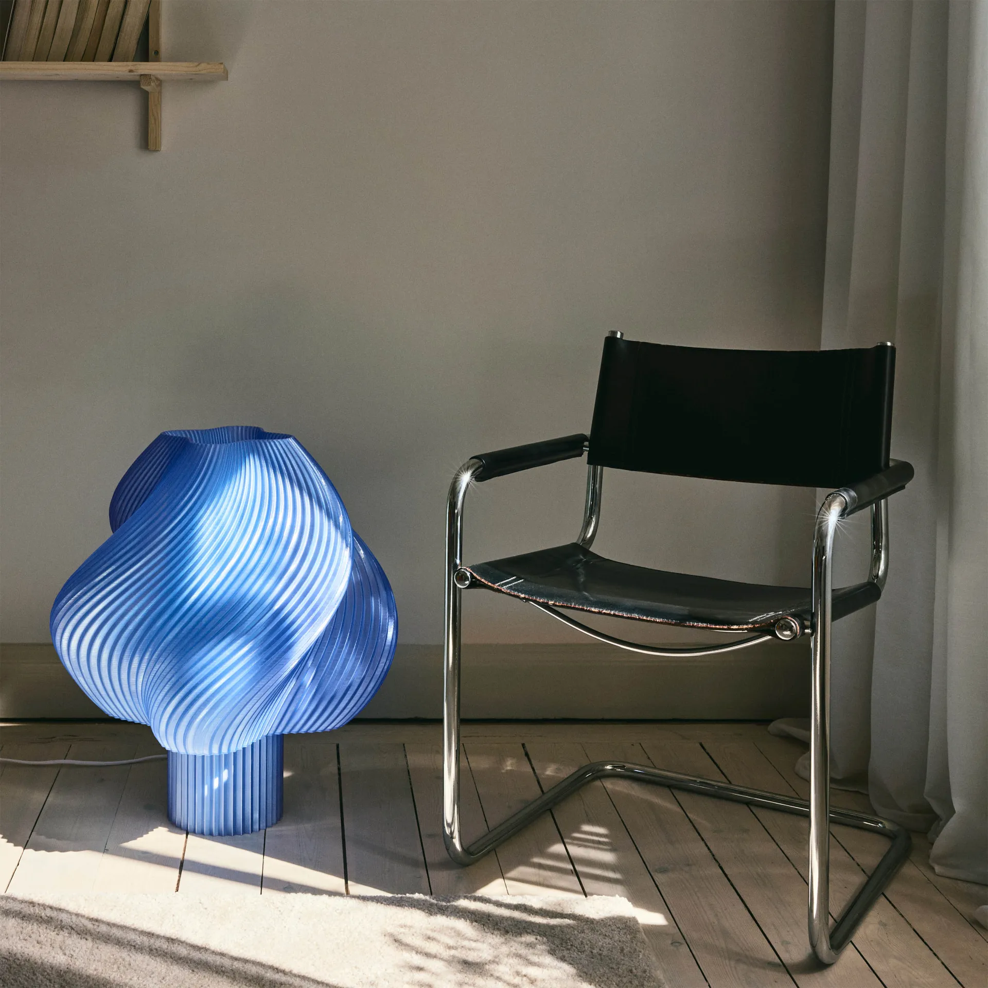 Lampa podłogowa Soft Serve, Blueberry Sorbet, Mega, 63 cm Crème Atelier