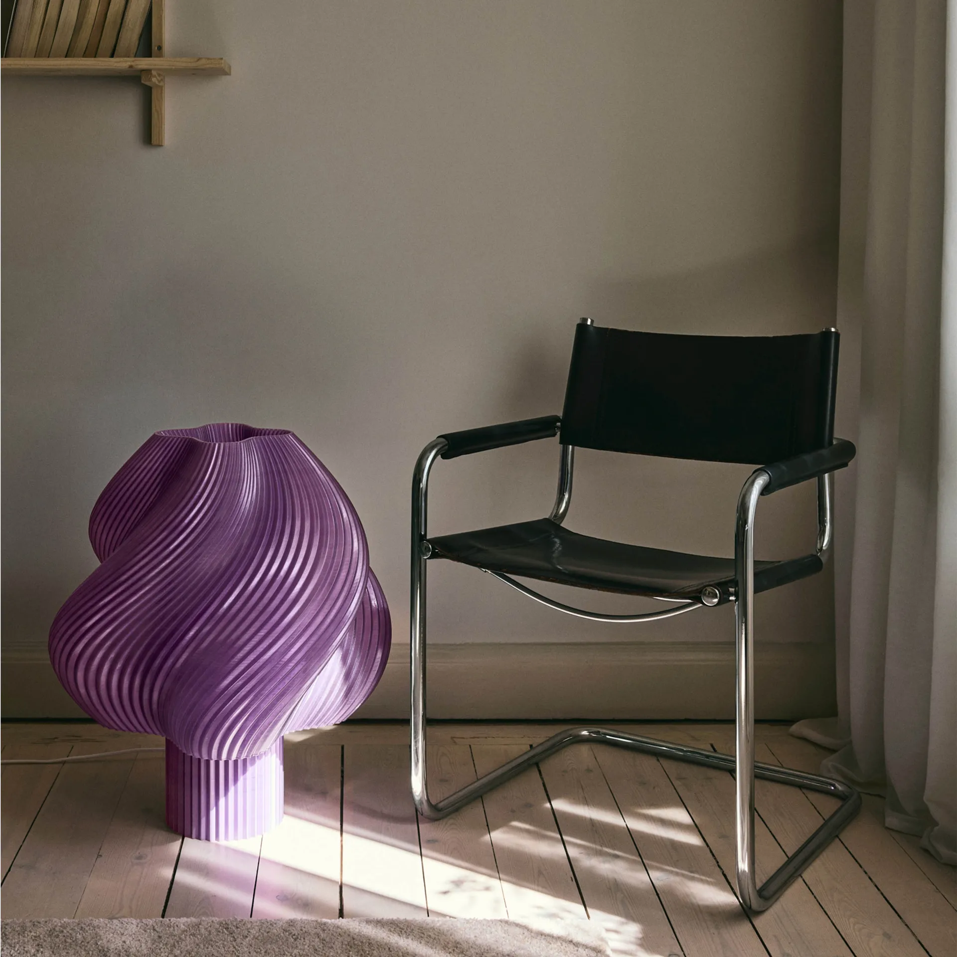 Lampa podłogowa Soft Serve, Lavender Sorbet, Mega, 63 cm Crème Atelier