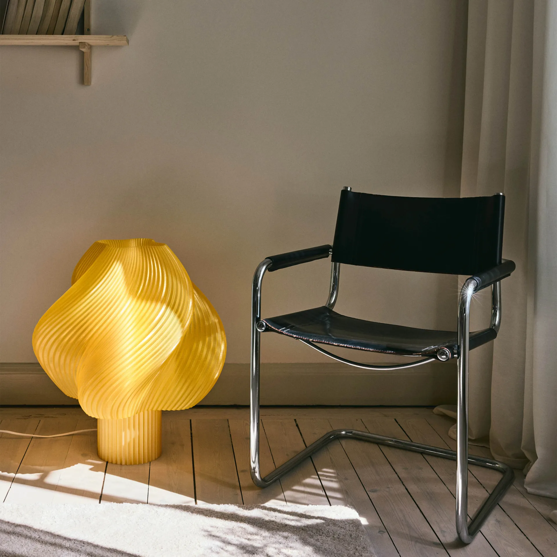 Lampa podłogowa Soft Serve, Limoncello Sorbet, Mega, 63 cm Crème Atelier