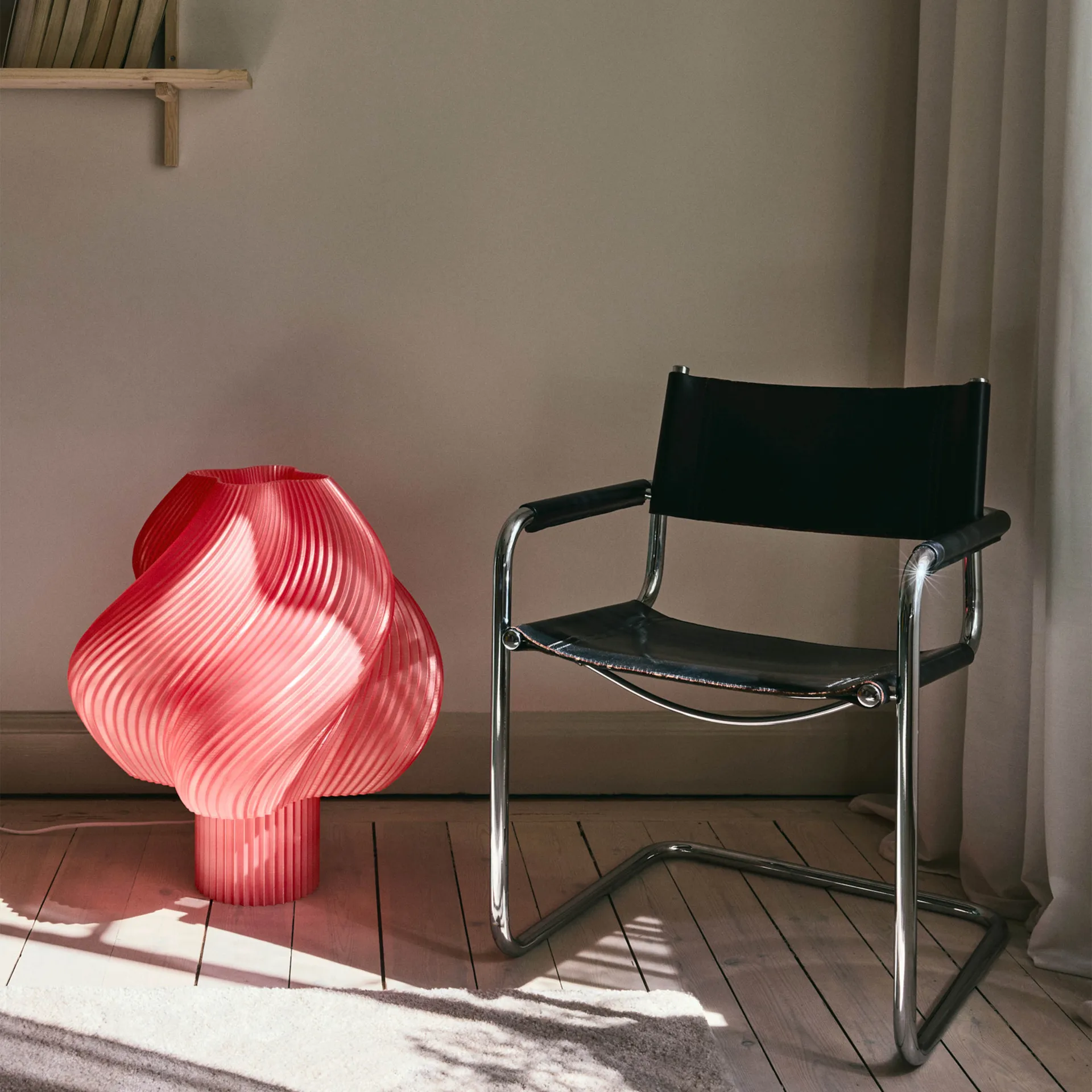 Lampa podłogowa Soft Serve, Peach Sorbet, Mega, 63 cm Crème Atelier