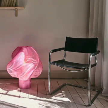 Lampa podłogowa Soft Serve - Rose Sorbet, Mega, 63 cm - Crème Atelier