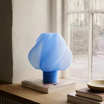 Soft Serve lampa stołowa - Blueberry sorbet, Grande, 34 cm - Crème Atelier