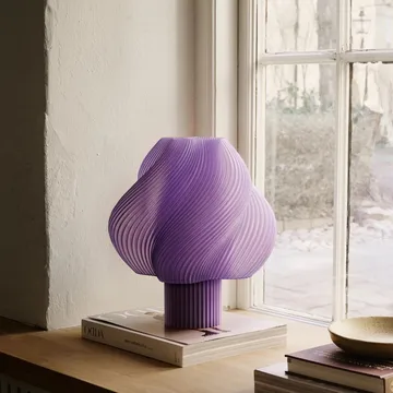 Soft Serve lampa stołowa - Lavender sorbet, Grande, 34 cm - Crème Atelier