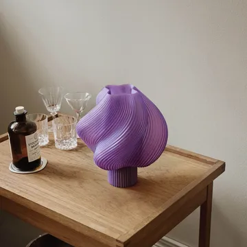 Soft Serve lampa stołowa - Lavender sorbet, Regular, 26 cm - Crème Atelier