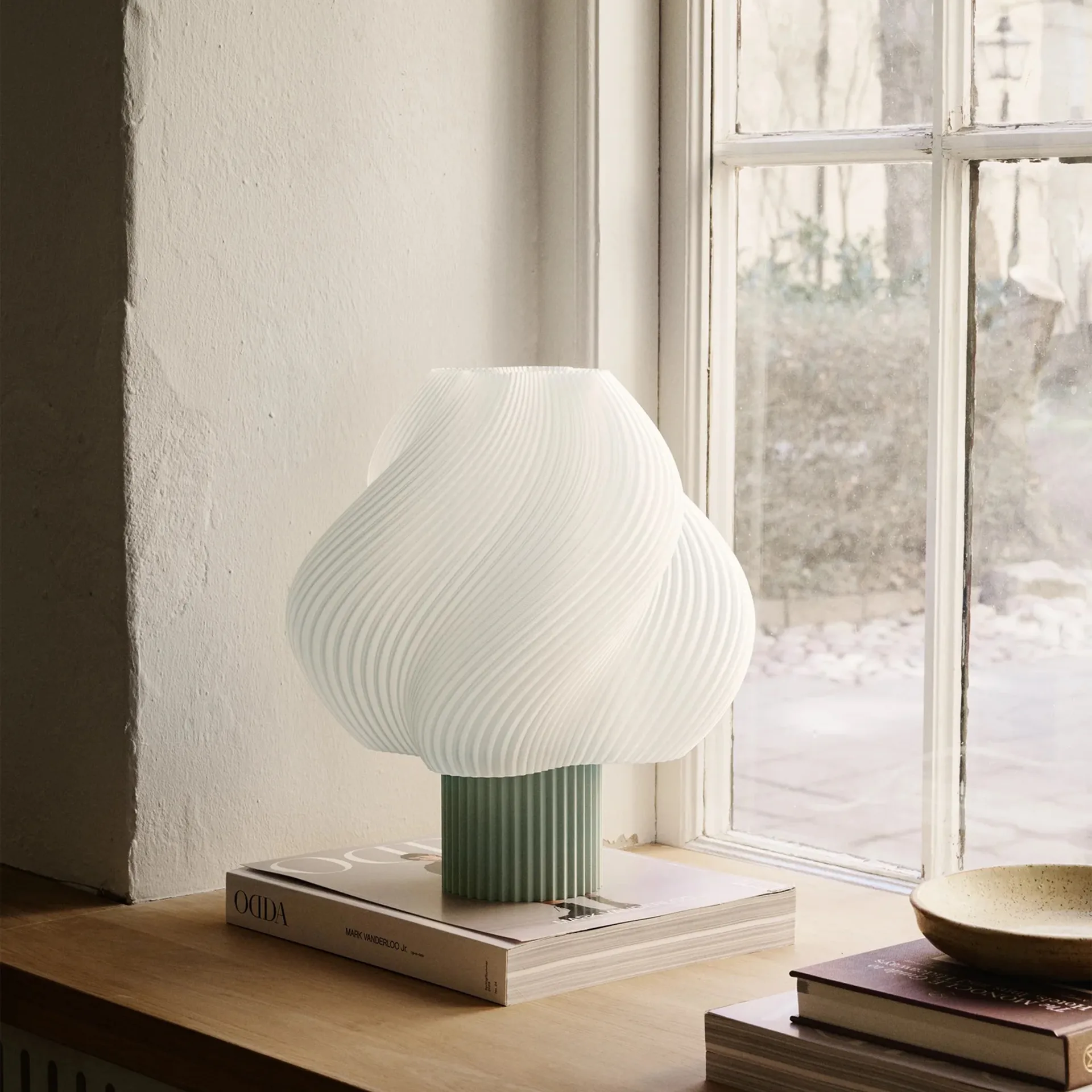 Soft Serve lampa stołowa, Matcha, Grande, 34 cm Crème Atelier