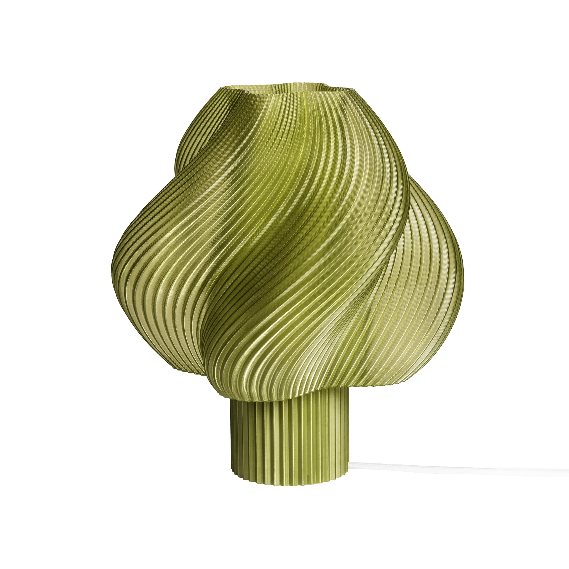 Soft Serve lampa stołowa, Olive, Regular, 26 cm Crème Atelier
