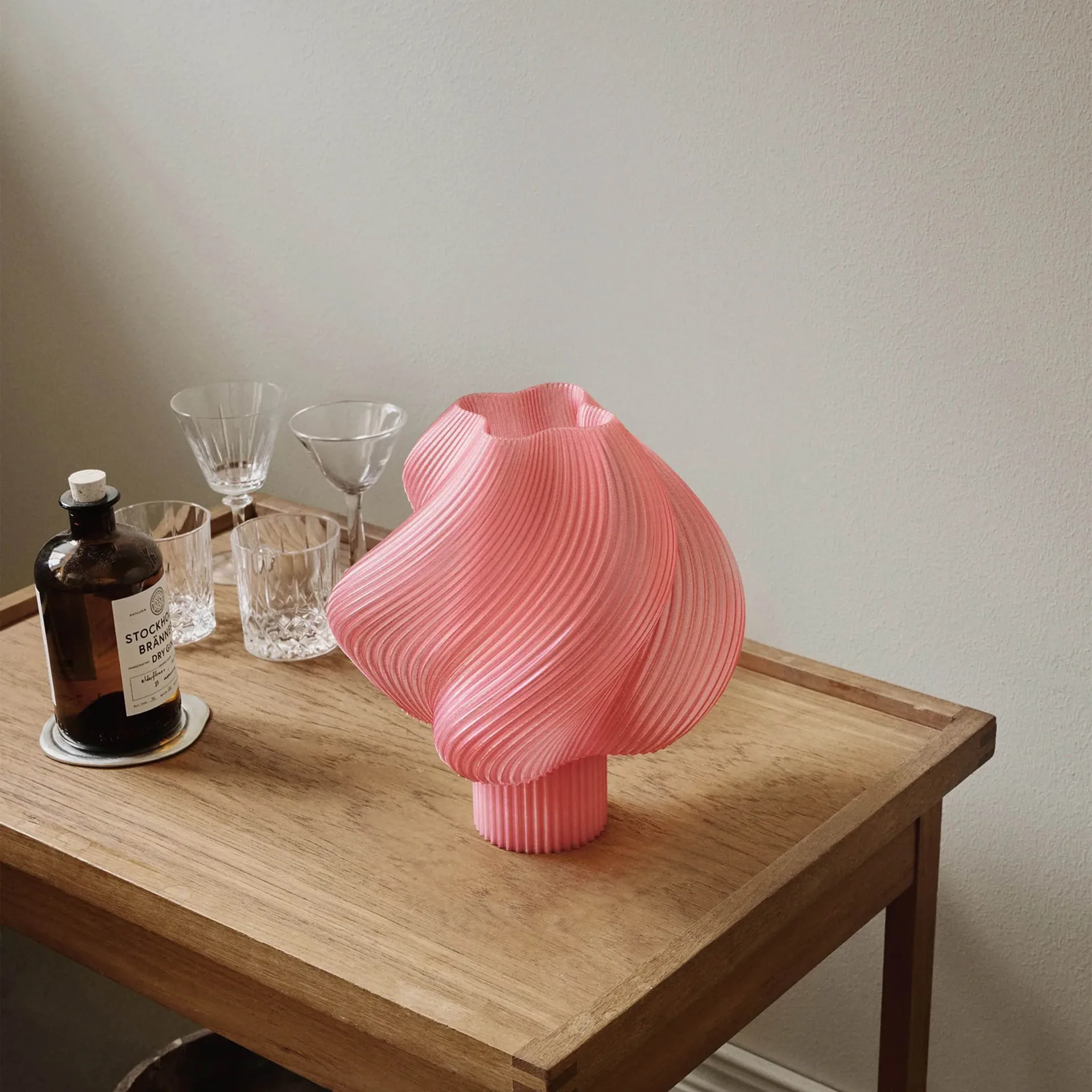 Soft Serve lampa stołowa, Peach sorbet, Regular, 26 cm Crème Atelier