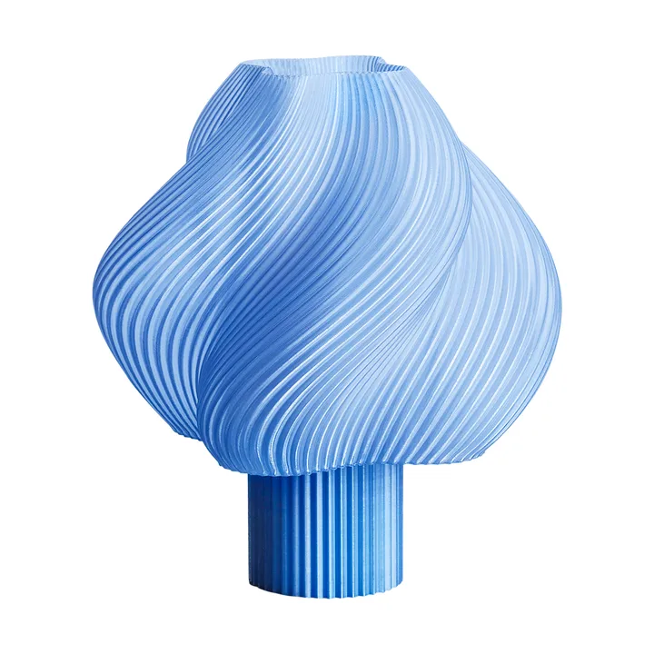 Soft Serve lampa stołowa przenośna  - Blueberry sorbet, 23 cm - Crème Atelier