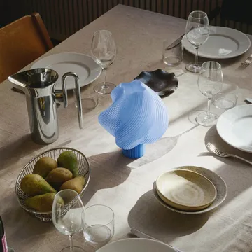 Soft Serve lampa stołowa przenośna  - Blueberry sorbet, 23 cm - Crème Atelier