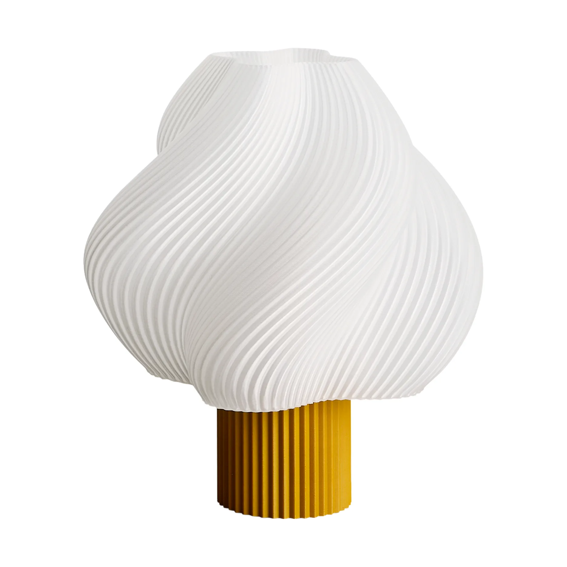 Soft Serve lampa stołowa przenośna , Cloudberry, 23 cm Crème Atelier