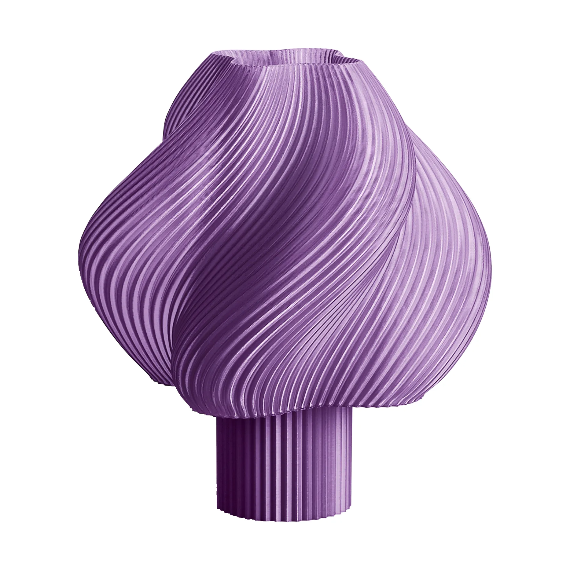 Soft Serve lampa stołowa przenośna , Lavender sorbet, 23 cm Crème Atelier