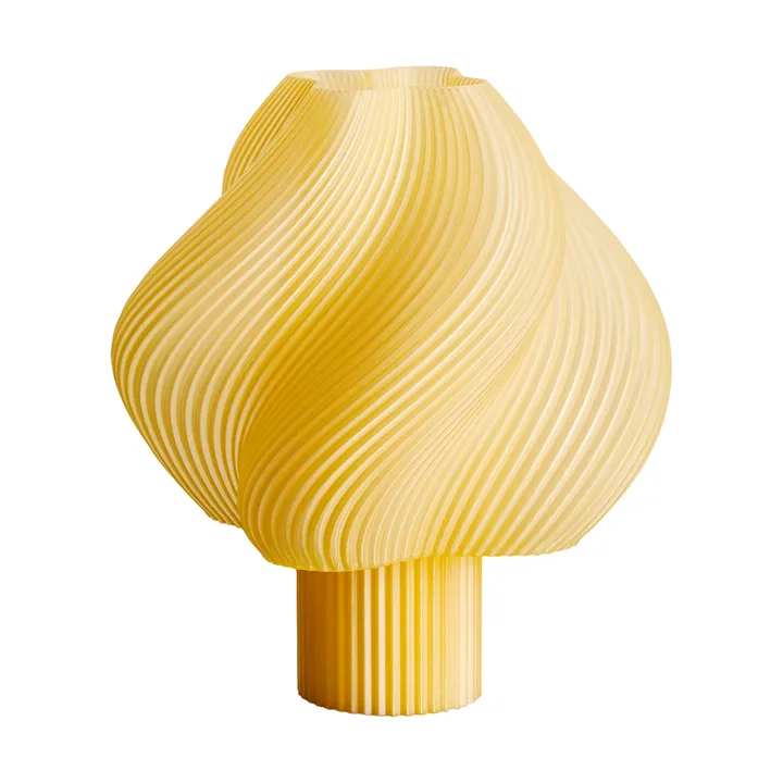 Soft Serve lampa stołowa przenośna  - Limoncello sorbet, 23 cm - Crème Atelier