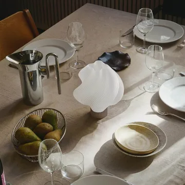 Soft Serve lampa stołowa przenośna  - Mocha, 23 cm - Crème Atelier