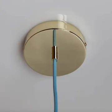 Soft Serve lampa wisząca - Blueberry sorbet-brass, 02, 25 cm - Crème Atelier