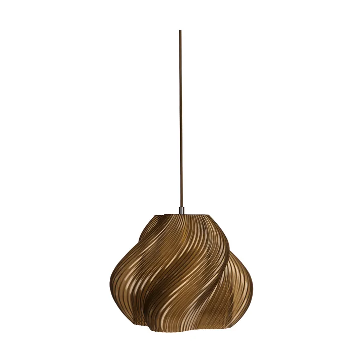 Soft Serve lampa wisząca - Caramel-chrome, 02, 25 cm - Crème Atelier