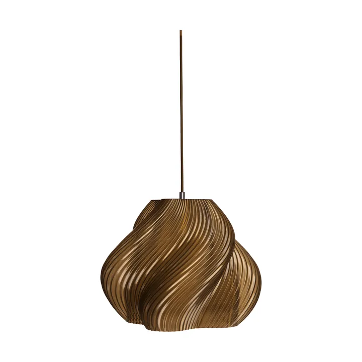 Soft Serve lampa wisząca - Caramel-chrome, 03, 30 cm - Crème Atelier