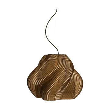 Soft Serve lampa wisząca - Caramel-chrome, Mega, 60 cm - Crème Atelier