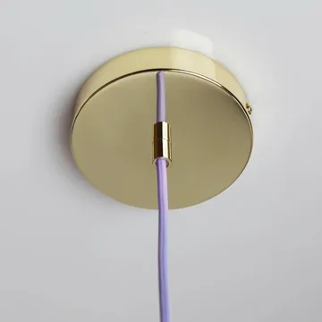 Soft Serve lampa wisząca - Lavender sorbet-brass, 02, 25 cm - Crème Atelier