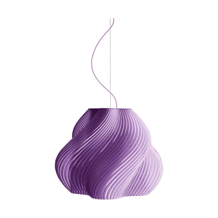 Soft Serve lampa wisząca - Lavender sorbet-brass, Mega, 60 cm - Crème Atelier