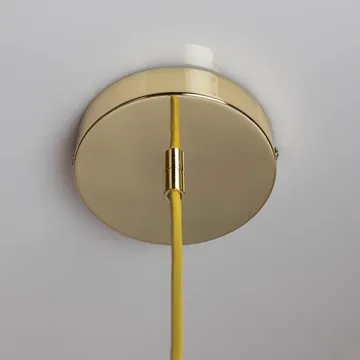 Soft Serve lampa wisząca - Limoncello sorbet-brass, 02, 25 cm - Crème Atelier