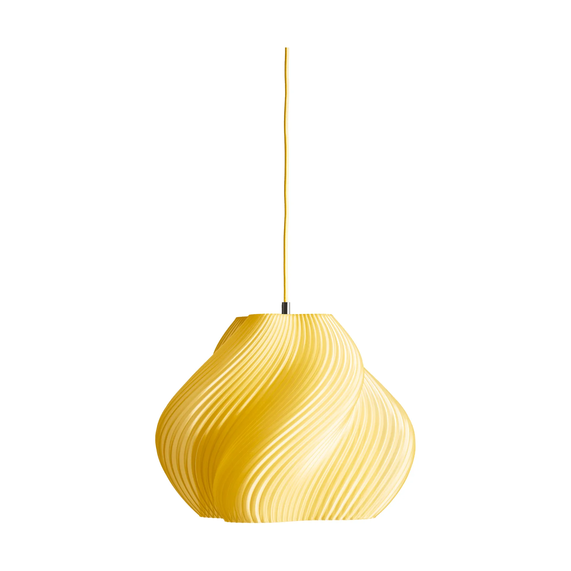 Soft Serve lampa wisząca, Limoncello sorbet-brass, 03, 30 cm Crème Atelier