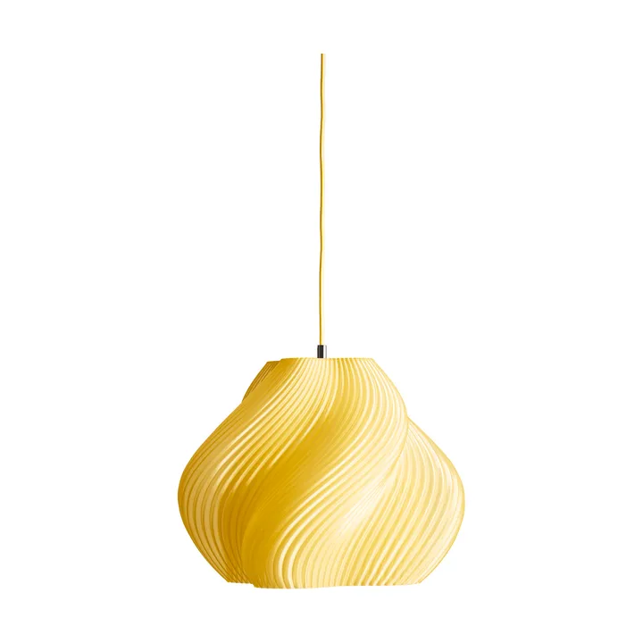 Soft Serve lampa wisząca - Limoncello sorbet-chrome, 03, 30 cm - Crème Atelier