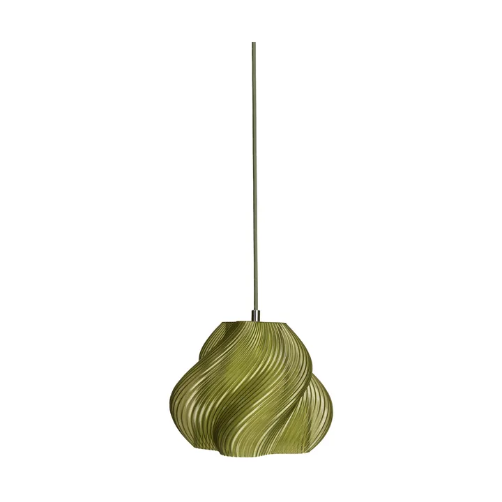 Soft Serve lampa wisząca - Olive-chrome, 01, 20 cm - Crème Atelier