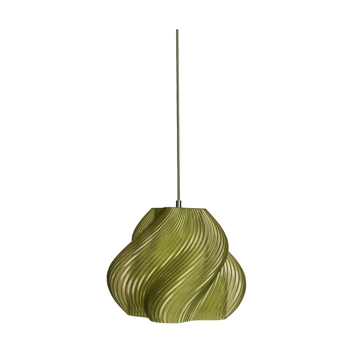 Soft Serve lampa wisząca - Olive-chrome, 02, 25 cm - Crème Atelier