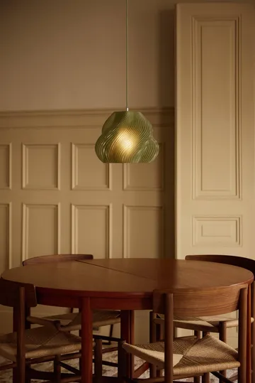 Soft Serve lampa wisząca - Olive-chrome, 02, 25 cm - Crème Atelier