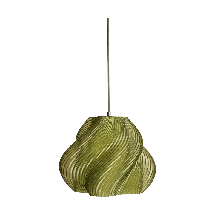 Soft Serve lampa wisząca - Olive-chrome, 03, 30 cm - Crème Atelier