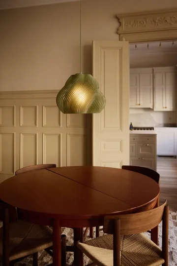 Soft Serve lampa wisząca - Olive-chrome, 03, 30 cm - Crème Atelier