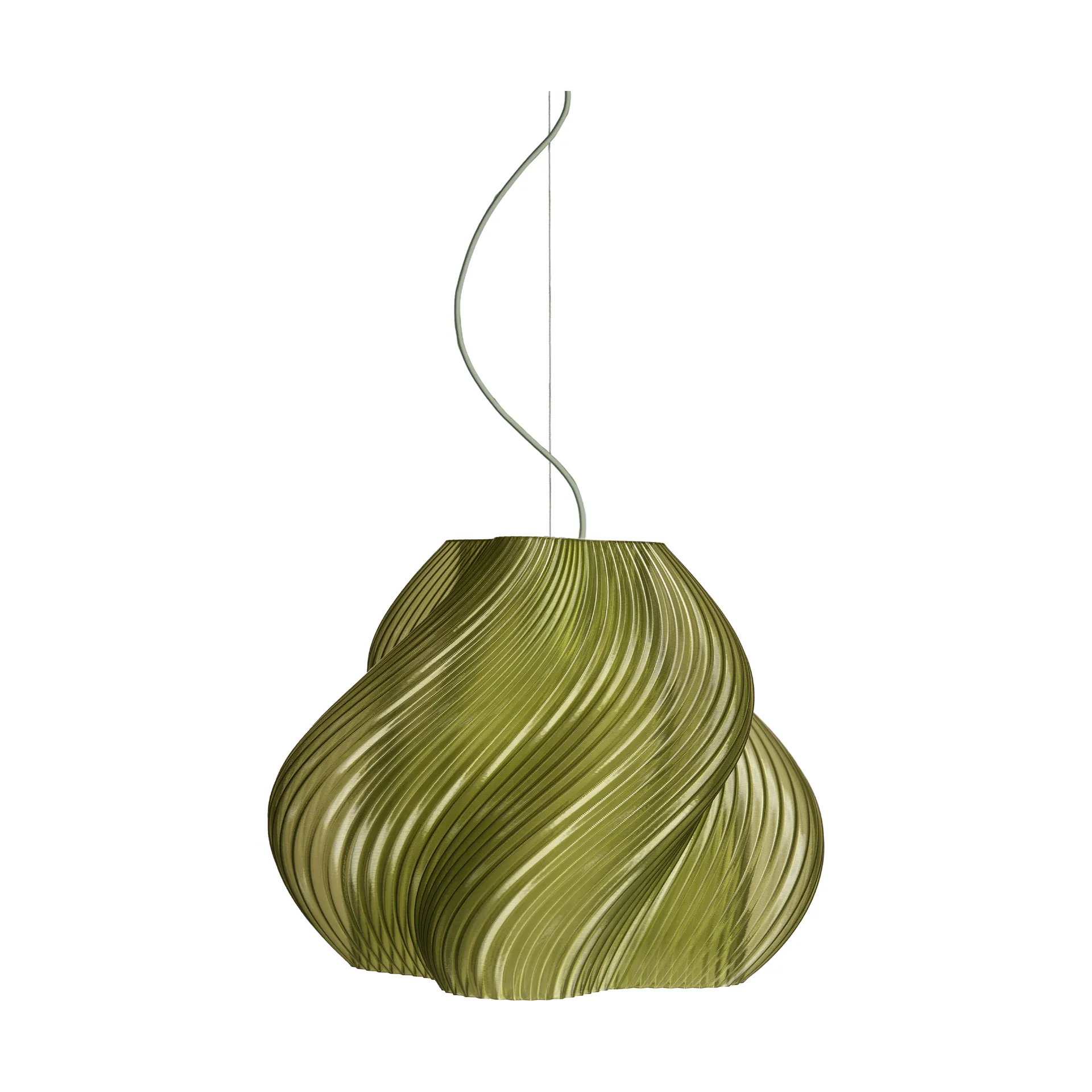 Soft Serve lampa wisząca, Olive-chrome, Mega, 60 cm Crème Atelier