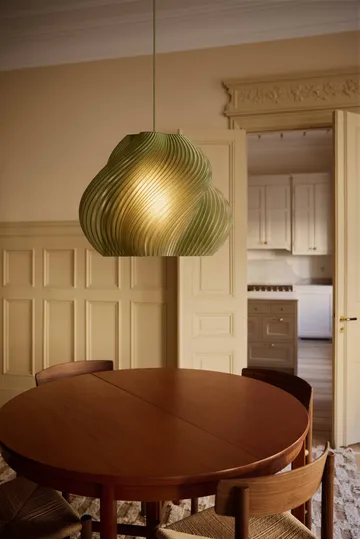 Soft Serve lampa wisząca - Olive-chrome, Mega, 60 cm - Crème Atelier