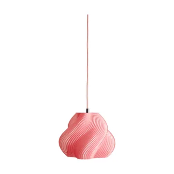 Soft Serve lampa wisząca - Peach sorbet-brass, 01, 20 cm - Crème Atelier