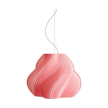 Soft Serve lampa wisząca - Peach sorbet-brass, Mega, 60 cm - Crème Atelier