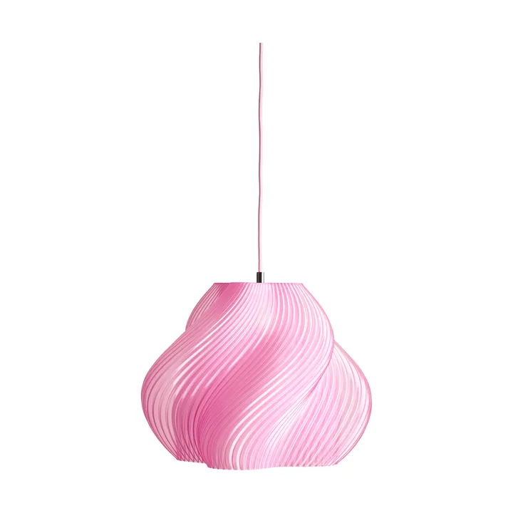 Soft Serve lampa wisząca - Rose sorbet-brass, 03, 30 cm - Crème Atelier