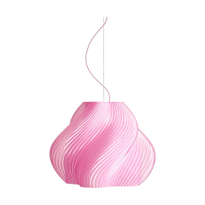 Soft Serve lampa wisząca - Rose sorbet-brass, Mega, 60 cm - Crème Atelier