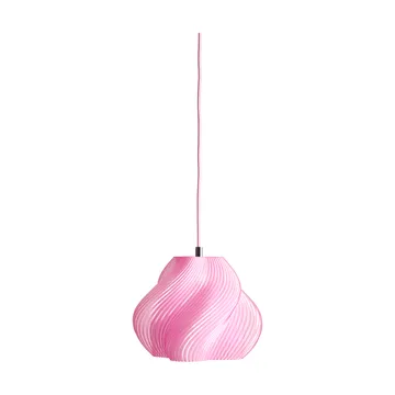 Soft Serve lampa wisząca - Rose sorbet-chrome, 01, 20 cm - Crème Atelier