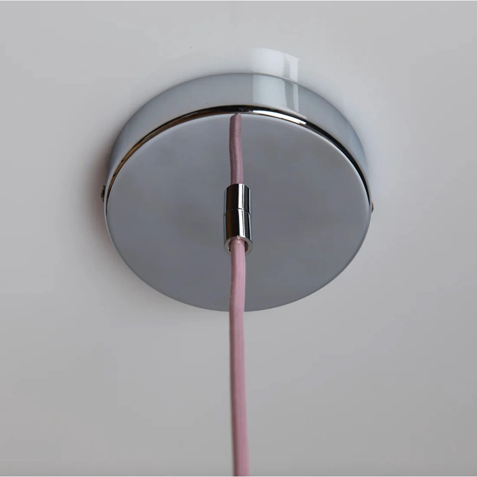 Soft Serve lampa wisząca, Rose sorbet-chrome, 02, 25 cm Crème Atelier