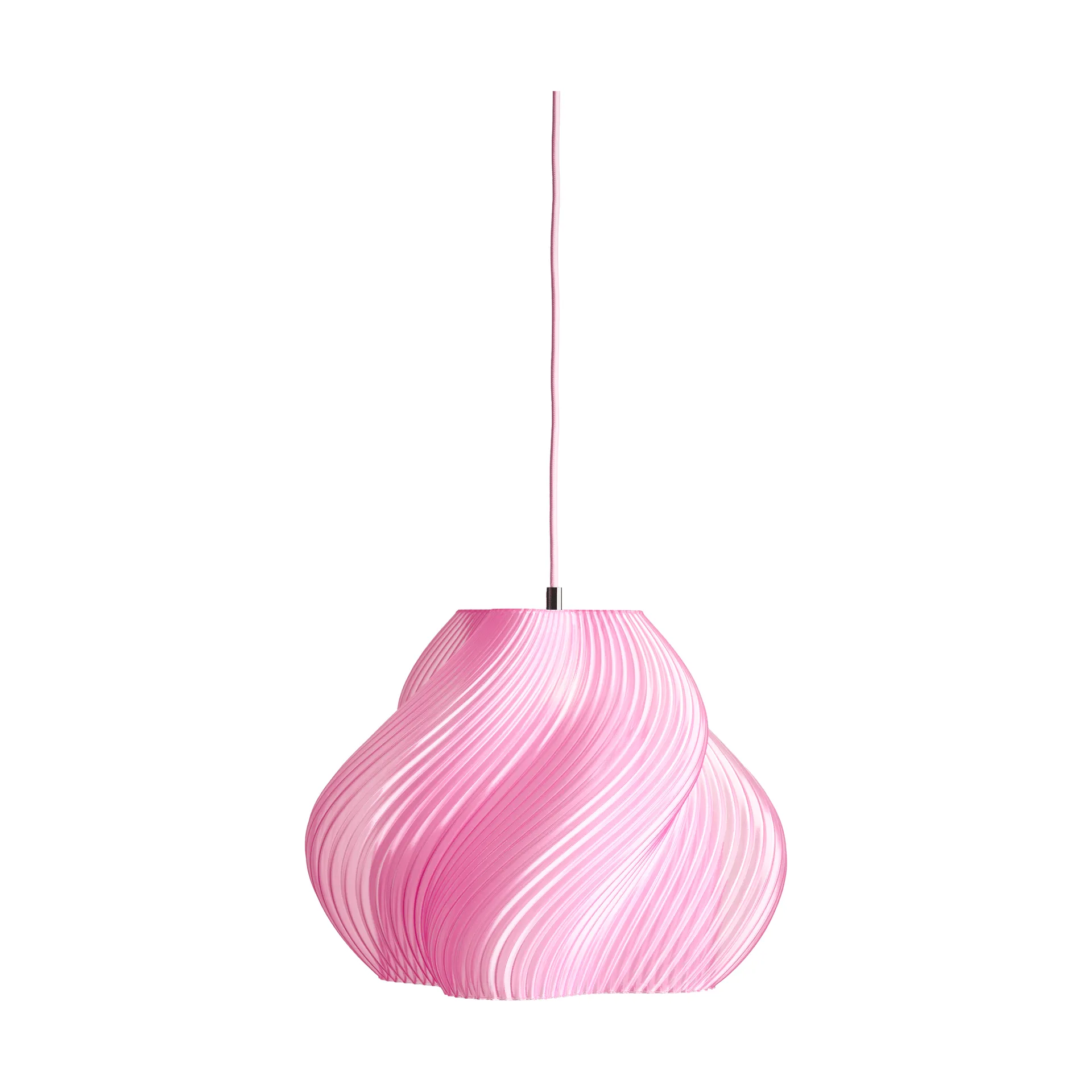 Soft Serve lampa wisząca, Rose sorbet-chrome, 03, 30 cm Crème Atelier