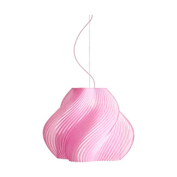 Soft Serve lampa wisząca - Rose sorbet-chrome, Mega, 60 cm - Crème Atelier
