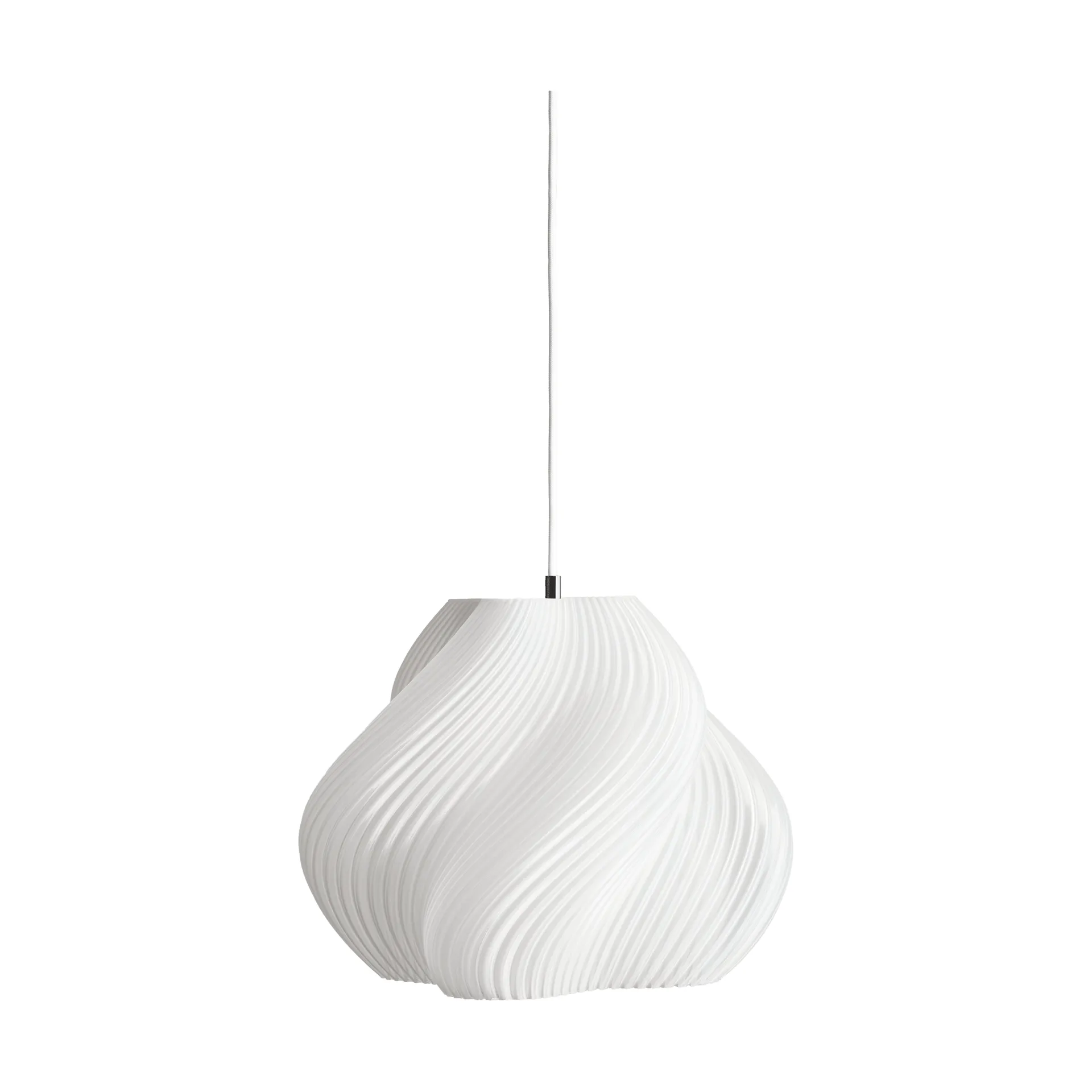 Soft Serve lampa wisząca, White-brass, 03, 30 cm Crème Atelier