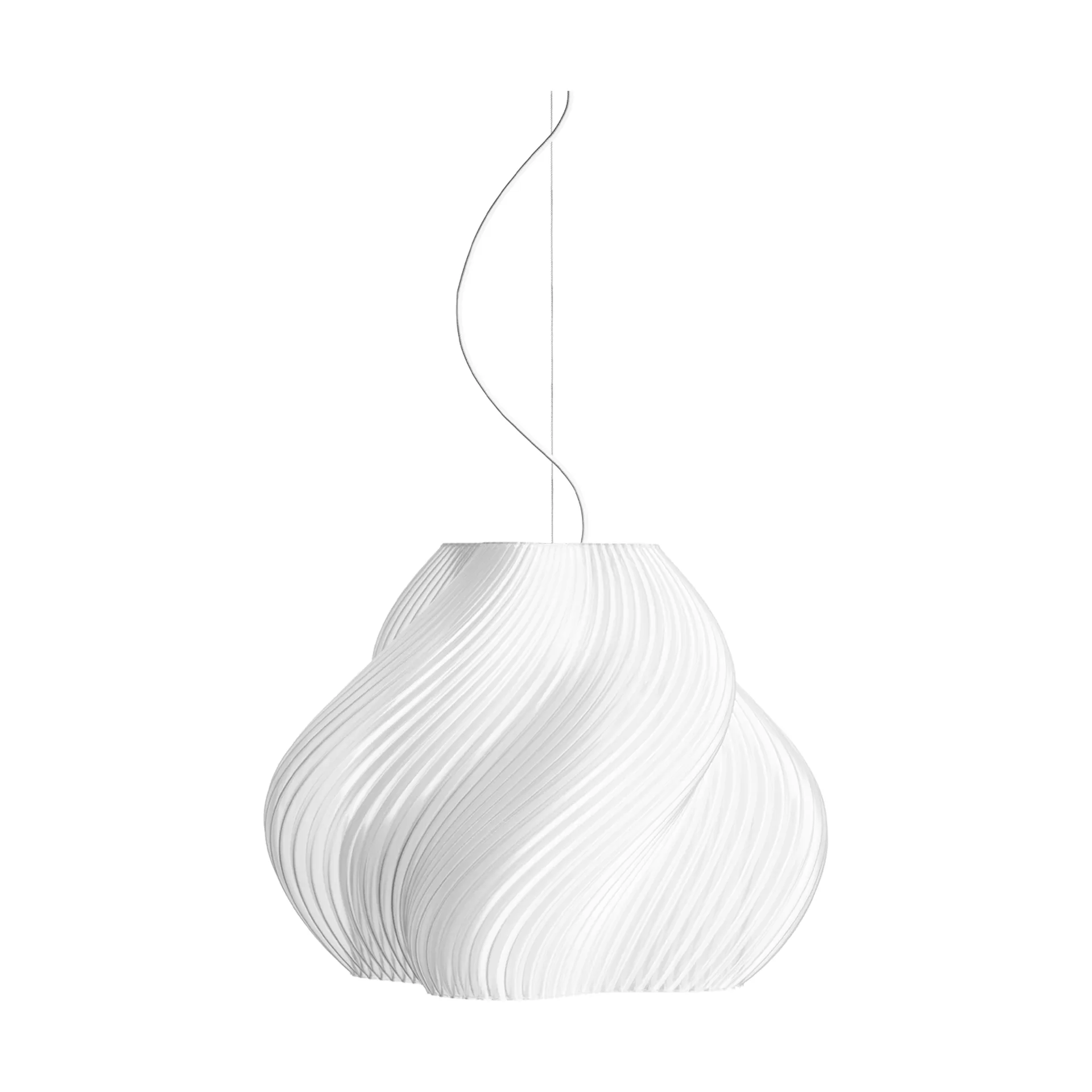 Soft Serve lampa wisząca, White-brass, Mega, 60 cm Crème Atelier