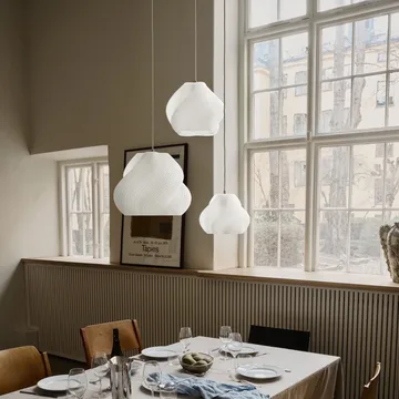 Soft Serve lampa wisząca - White-chrome, 01, 20 cm - Crème Atelier