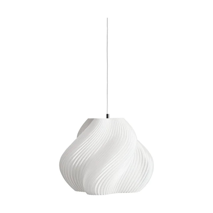 Soft Serve lampa wisząca - White-chrome, 03, 30 cm - Crème Atelier