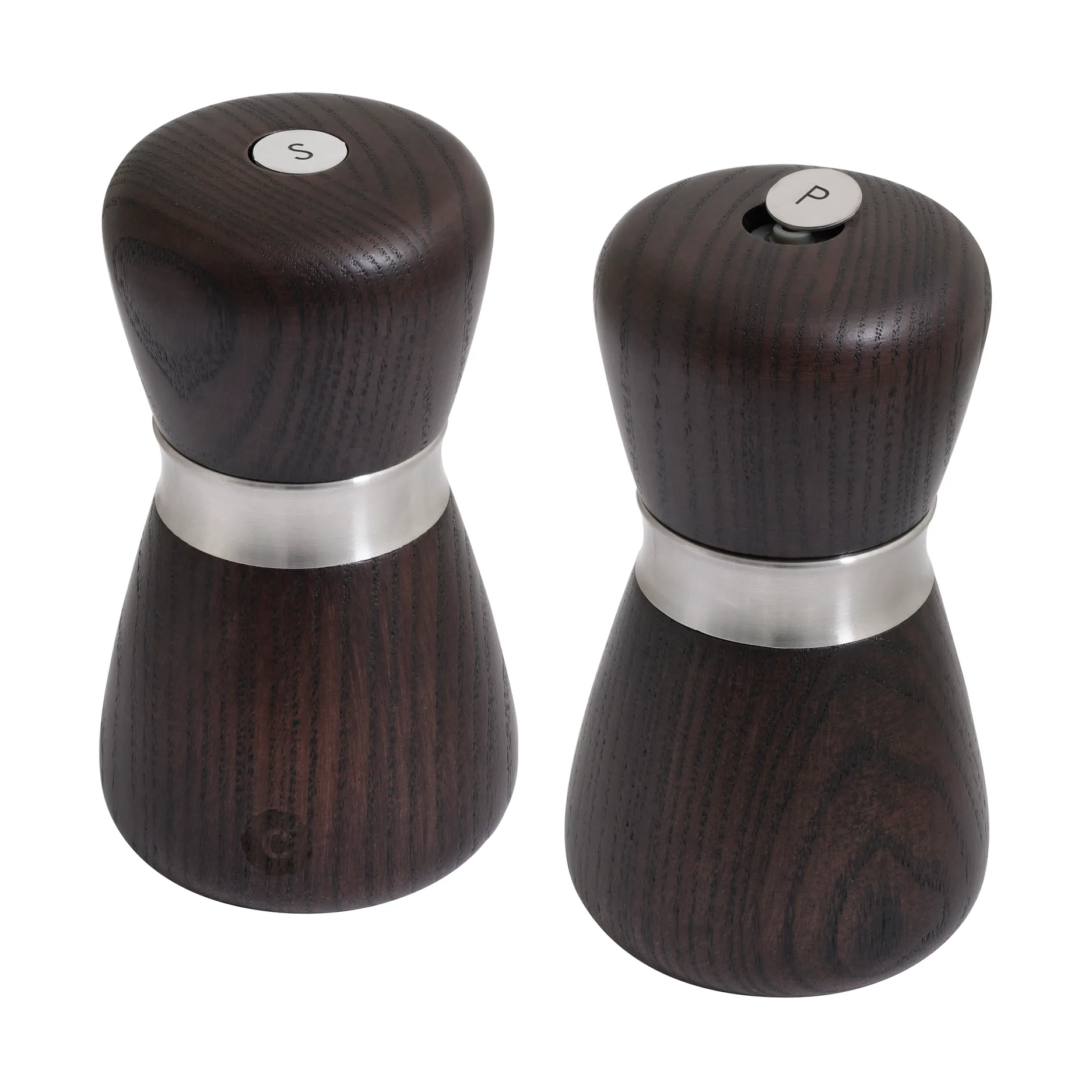 Młynek do przypraw Kyoto , Brown glaze, FSC ash, 10 cm Crushgrind