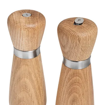 Młynek do przypraw Kyoto  - Natural, FSC oak, 17 cm - Crushgrind